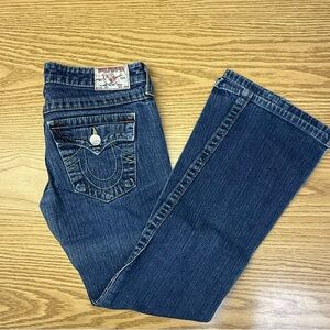 True Religion women’s Dark Blue Boot Cut Jeans